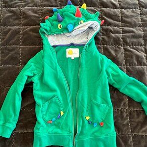 Mini Boden boy's sweatshirt (9-10y) - green triceratops